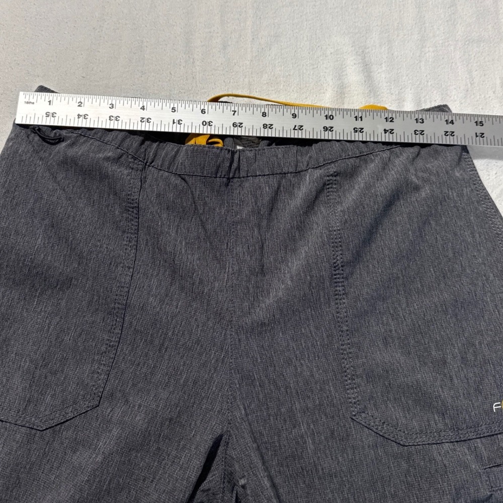 Carhartt Force Scrub Set Womens Medium Grey V-Neck Top Cargo Pants Heather - Picture 7 of 13